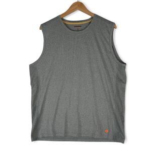 Bonobos Shirt XL Slim Heather Gray Performance Tank Top Sleeveless Good‎ Sport